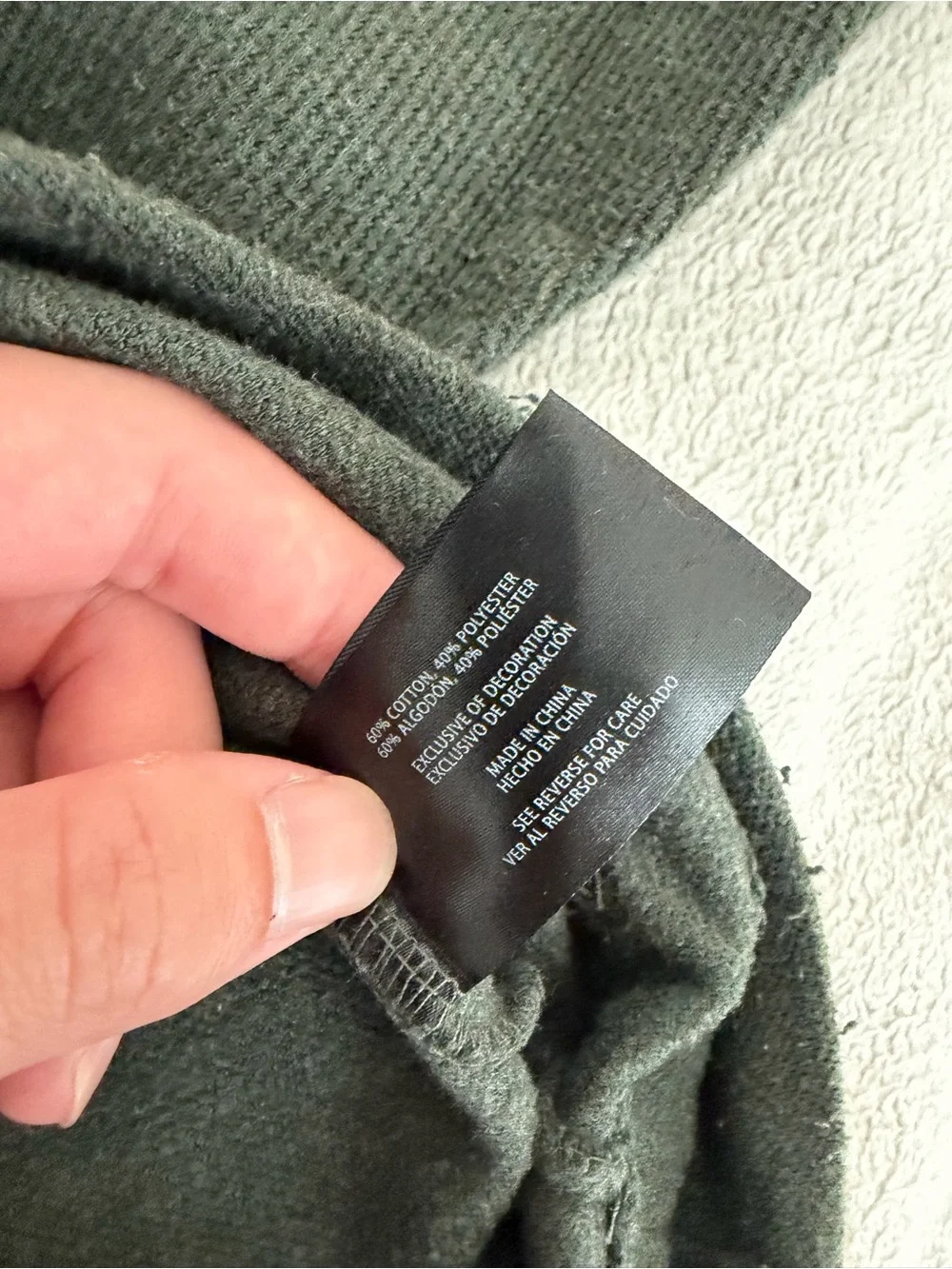 Banana Republic Olive Green Half-Zip Sweater
